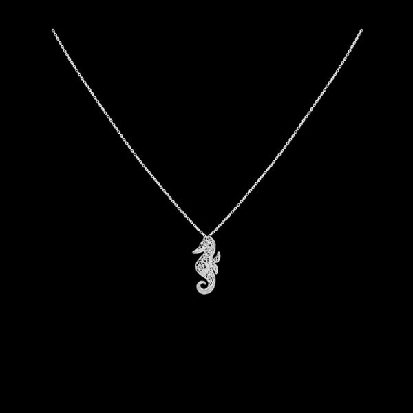 Necklace "Sea Horse".