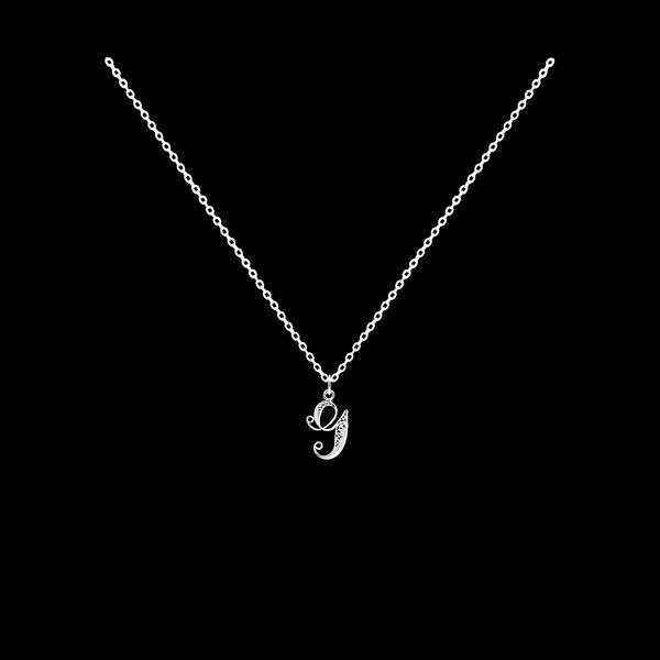 Necklace Letter G silver