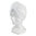 Gorro turbante branco - Ref. 160013