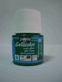 Tinta de tecido Pebeo Setacolor Camurça Nº312 Verde Pradera