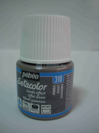 Tinta de tecido Pebeo Setacolor Camurça Nº318 Guijarro