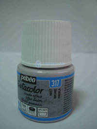 Tinta de tecido Pebeo Setacolor Camurça Nº317 Niebla