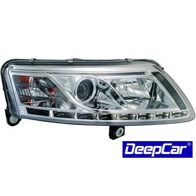 Faróis | Ópticas Audi A6 | 2004-2008