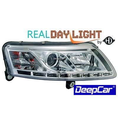 Faróis | Ópticas Audi A6 | 2004-2008