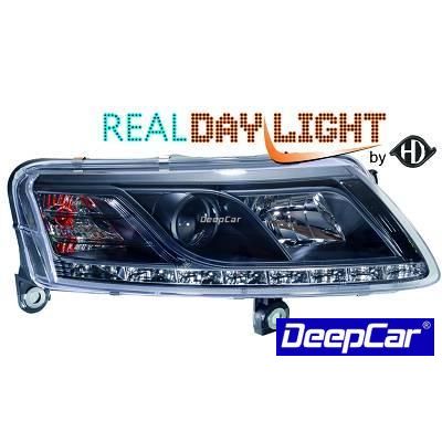 Faróis | Ópticas Audi A6 | 2004-2008