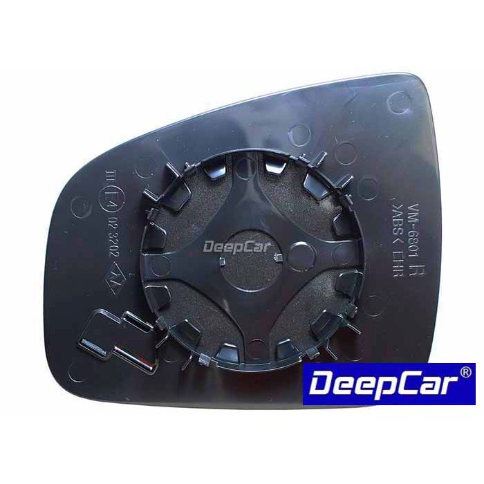 Vidro do espelho retrovisor Logan / Sandero / Duster 2013-on
