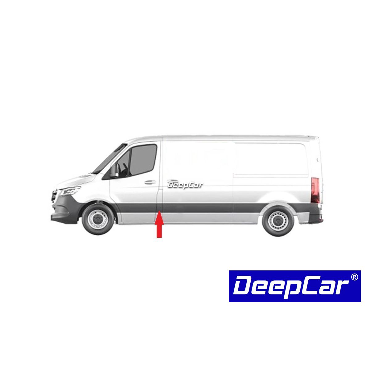 Friso lateral Mercedes Sprinter 02/2018-on