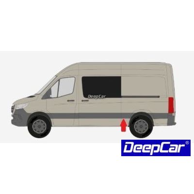 Friso do painel lateral Mercedes Sprinter 02/2018-on