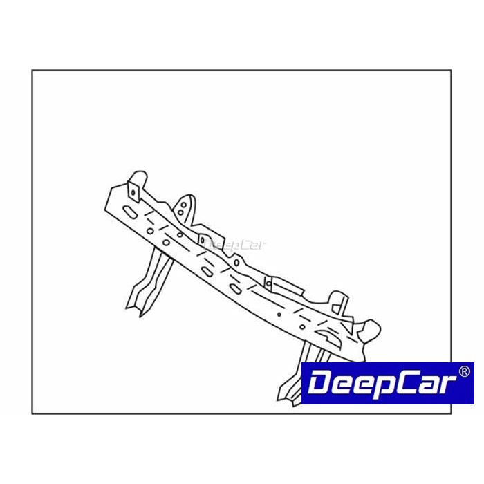 Reforço do pára-choques Toyota Hiace Lh102