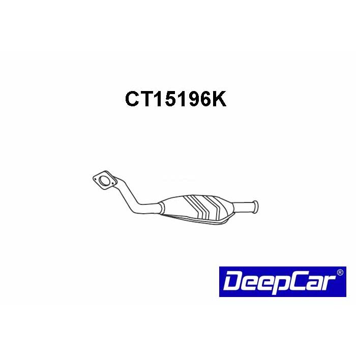 Catalisador Citroen Jumpy Evasion Scudo Ulysse