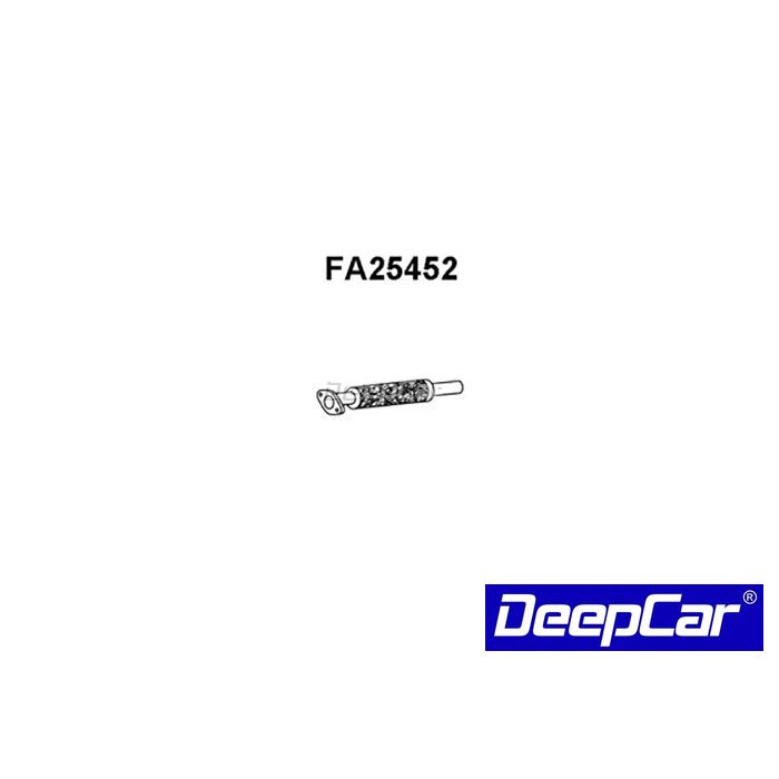 Tubo de escape Fiat Stilo 1.9Jtd 2001-on