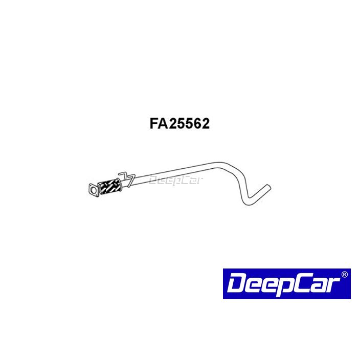 Tubo de escape Fiat Stilo 1.2i 16V 2001-on