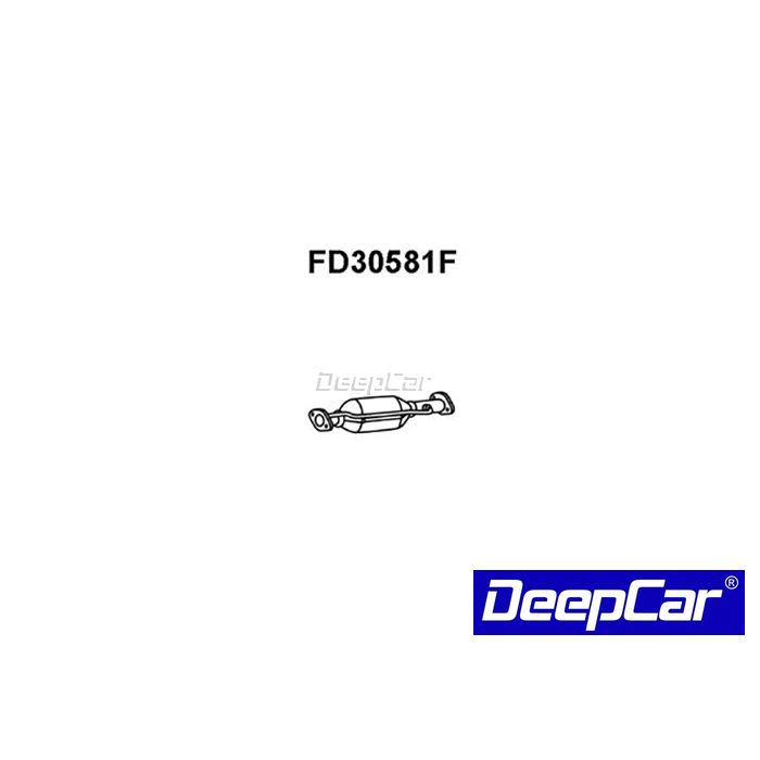 Filtro de partículas Ford Focus 2 C-Max Mondeo 4