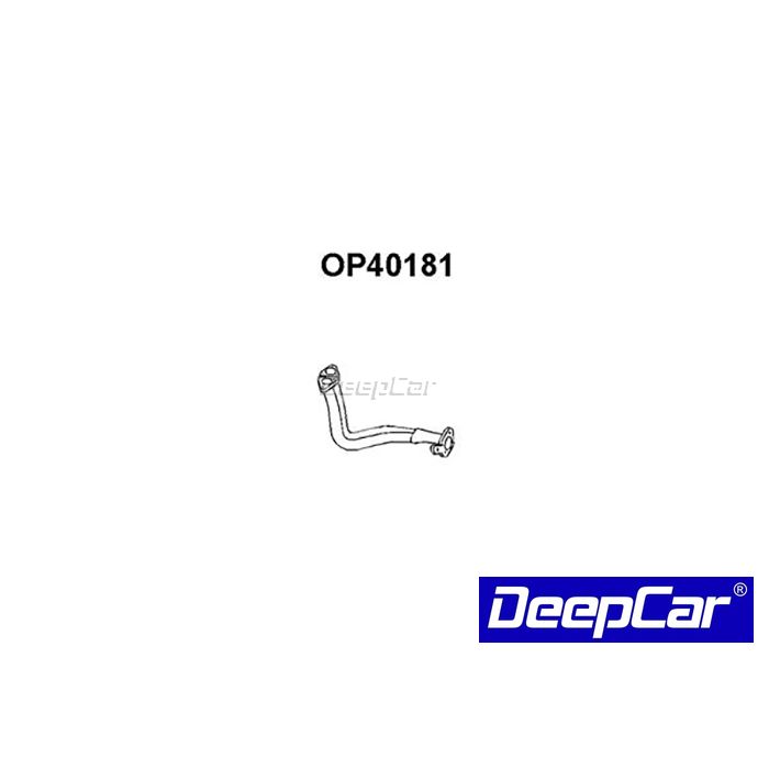 Tubo de escape Opel Astra Vectra 1992-on