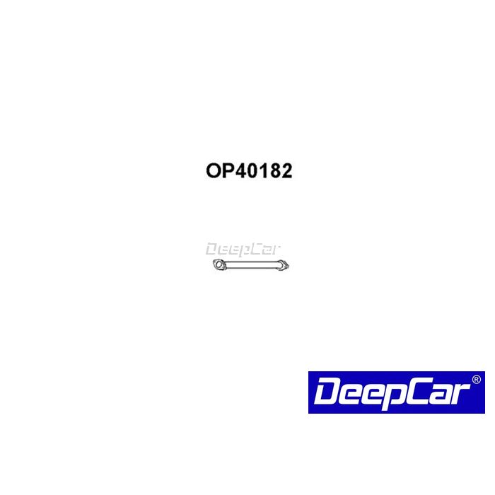 Tubo de escape Opel Astra 1992-on