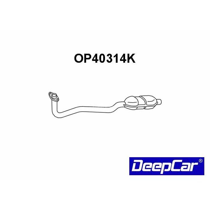 Catalisador Opel Corsa B 1.2i 1.4i 1999-2000