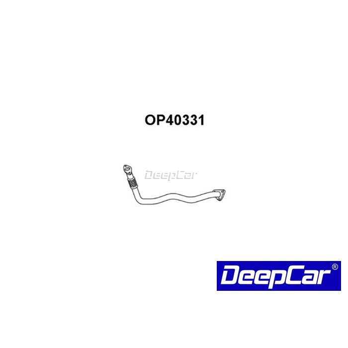 Tubo de escape Opel Astra 1991-on