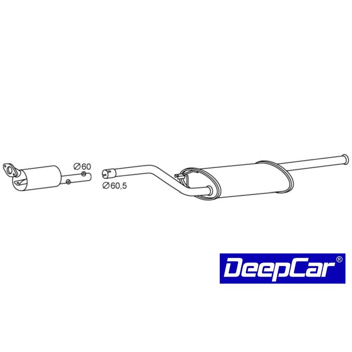 Filtro de partículas Renault Espace 2.0Dci