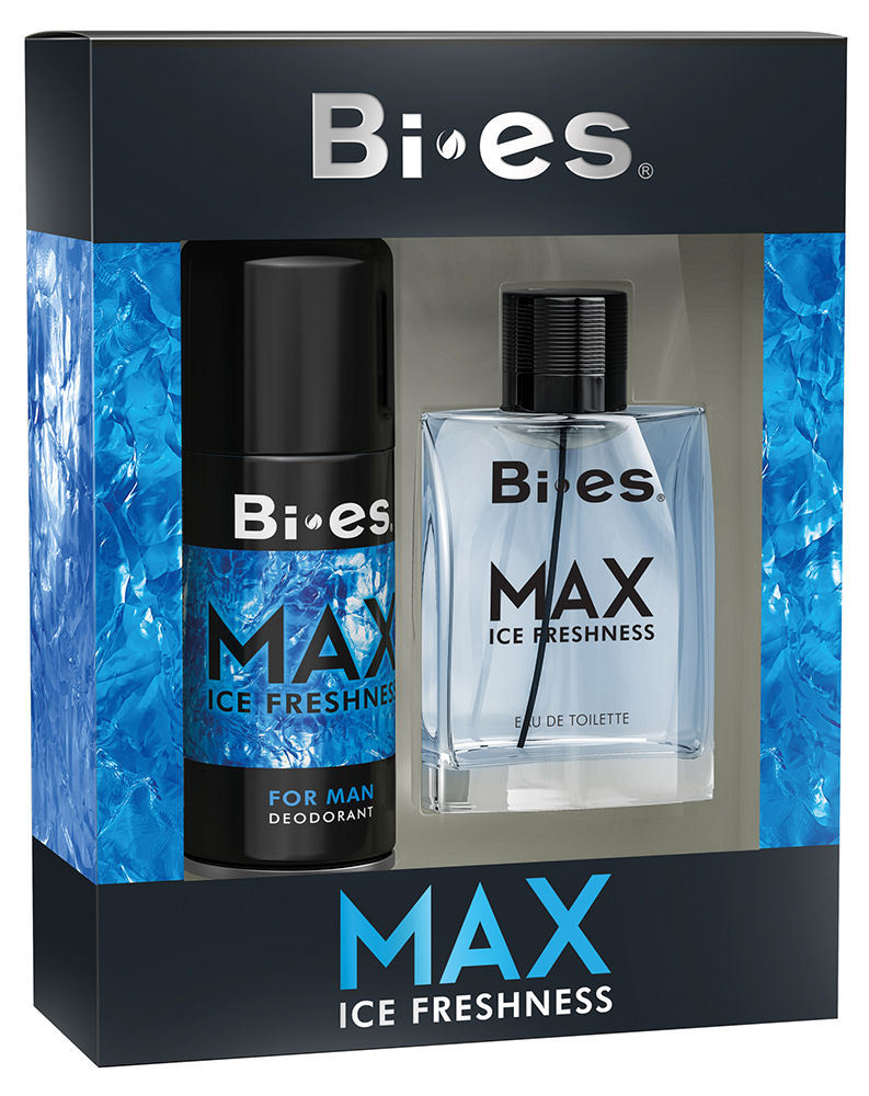 Bi-es MAX ICE FRESHNESS (EDT 100ML + DEO 150ML)