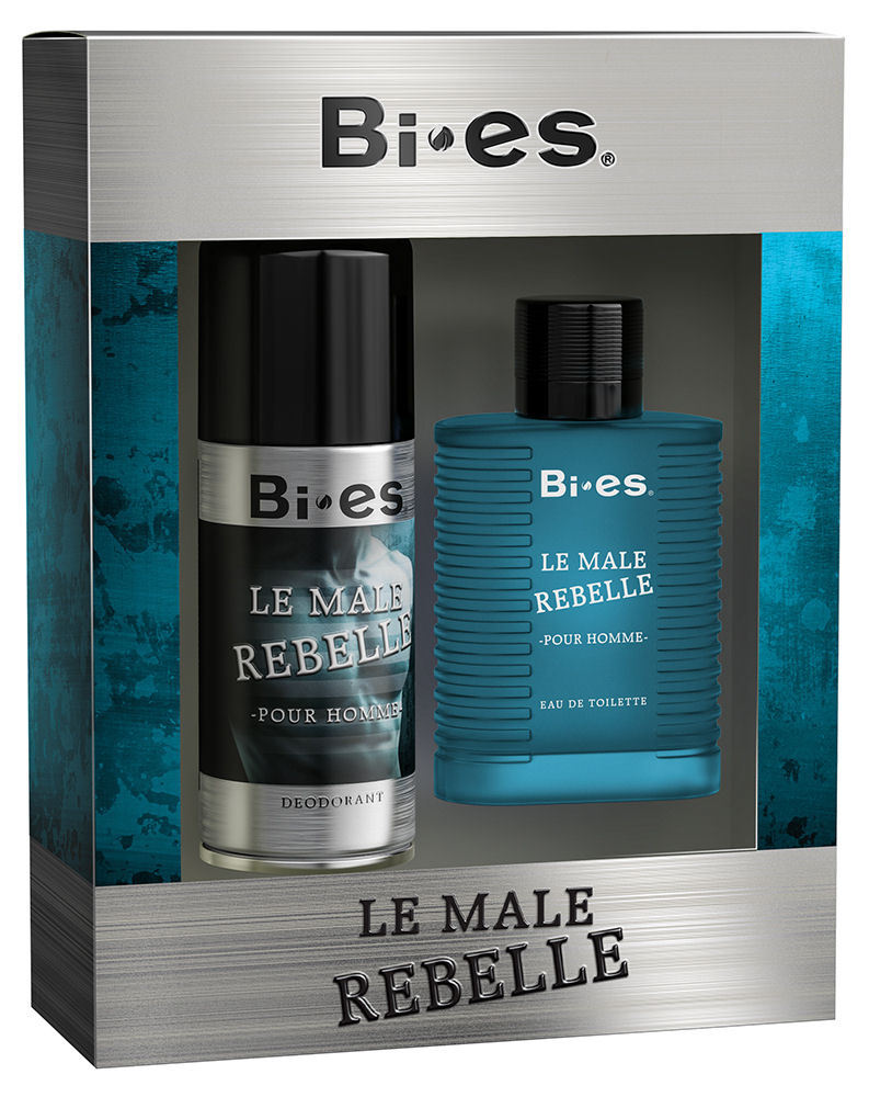 Bi-es LA MALE REBELLE (EDT 100ML + DEO 150ML)