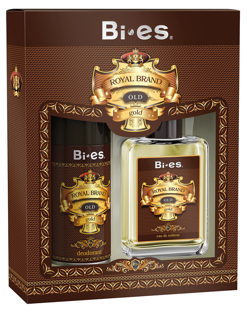 Bi-es ROYAL BRAND GOLD (AFTER SHAVE 100ml + DEO 150ml)