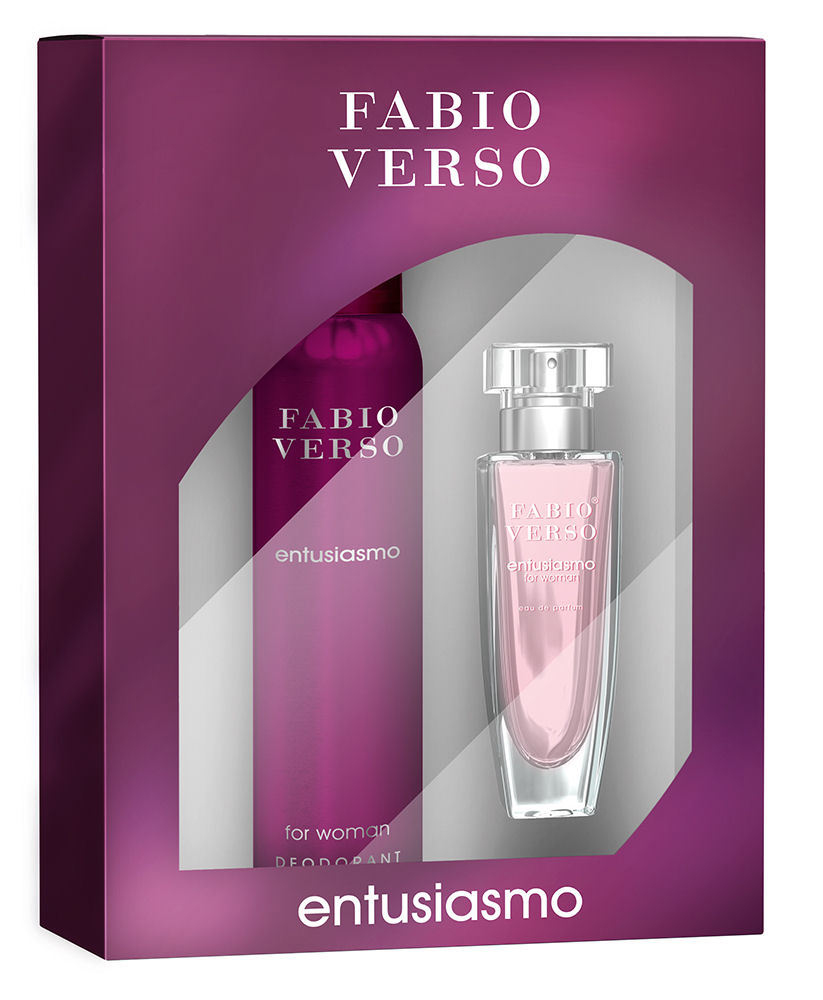 FABIO VERSO ENTUSIASMO (EDP 50ML + DEO 150ML)