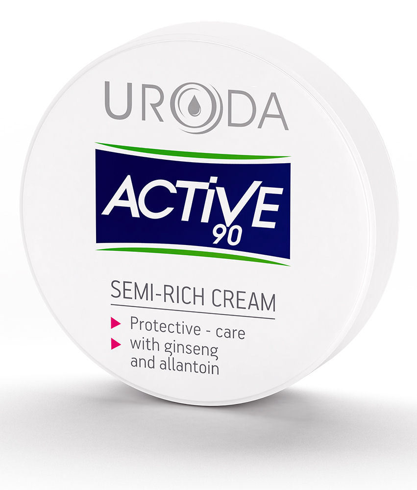 URODA ACTIVE 90 - CREME DE PROTEÇÃO SEMI-RICO com Ginseng e Alantoína