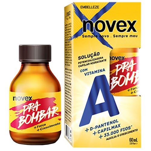 Novex Pra Bombar Solução 60ml