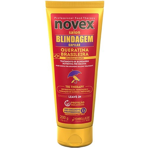 Novex Queratina Brasileira Blindagem 200g