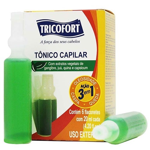 Tricofort Tónico Capilar 20ml Cx 6 unid.