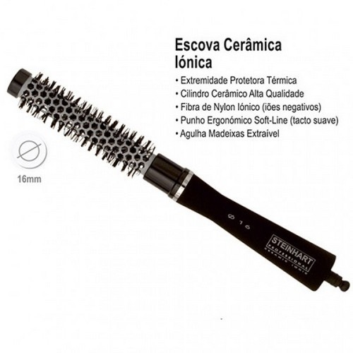 Escova Cerâmica Iónica 16mm Steinhart