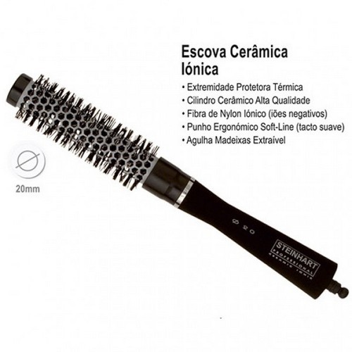 Escova Cerâmica Iónica 20mm Steinhart