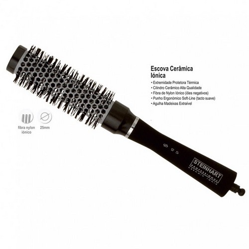 Escova Cerâmica Iónica 25mm Steinhart