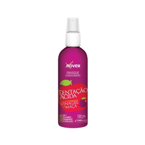 Novex Vinagre de Maçã Spray Condicionador Reconstrutor 120ml