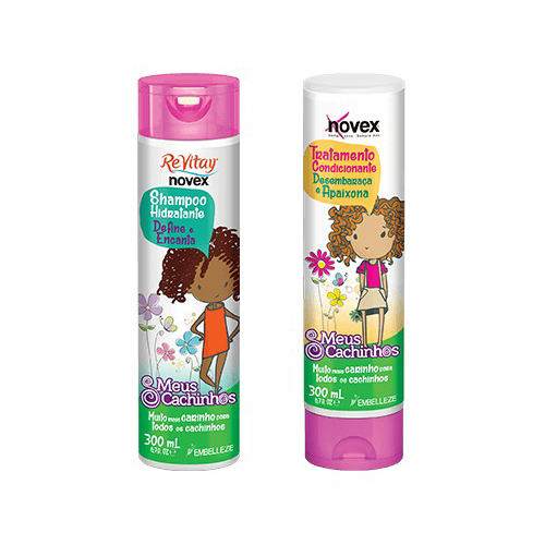 Novex Kit Shampoo e Condicionador Meus Cachinhos