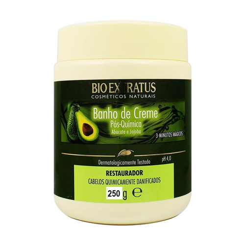 Bio Extratus Pós-Química Abacate e Jojoba Banho de Creme 250ml