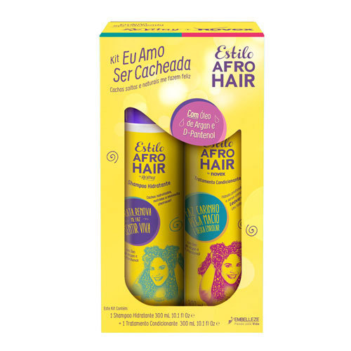 Novex Afro Hair Shampoo e Condicionador 300ml + 300ml