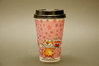 Paper Cups KID 330 ml disposable with Black Lid "To Go" - 2000 units