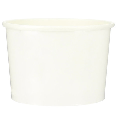 Ice cream White Paper Cup 480ml - Box 1200 units