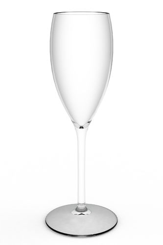 Copo Flute/ Champagne Inquebrável 180 ml (Tritan) cx Completa 12 unidades