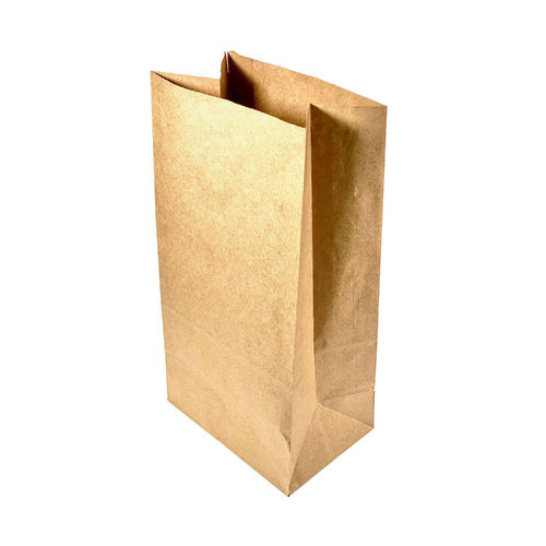 American Kraft Paper Bag 22x37+14cm - Box 500 units