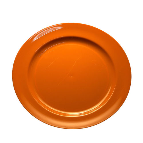 Orange Shallow dish 19 cm PS Crystal Quantity Full Box: 100 Units.
