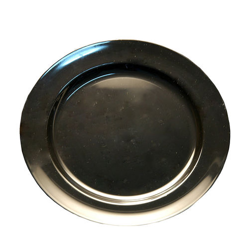 Black Shallow dish 19 cm PS Crystal Quantity Full Box: 100 Units.