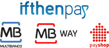 MBway, MB e e PayShop, disponibilizado por IfThenPay